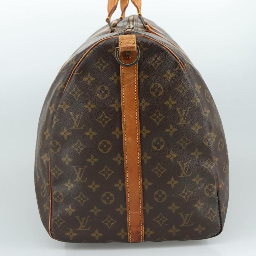 Brown Canvas Louis Vuitton Keepall