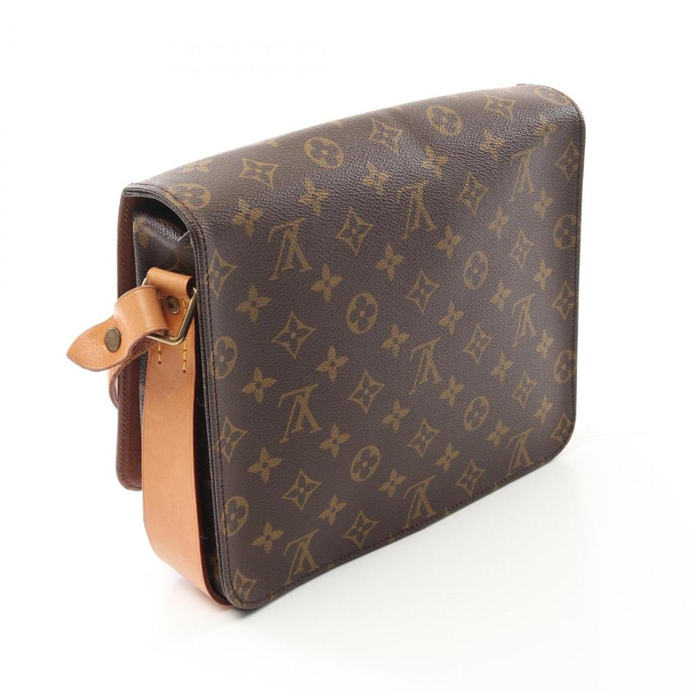 Brown Canvas Louis Vuitton Shoulder Bags