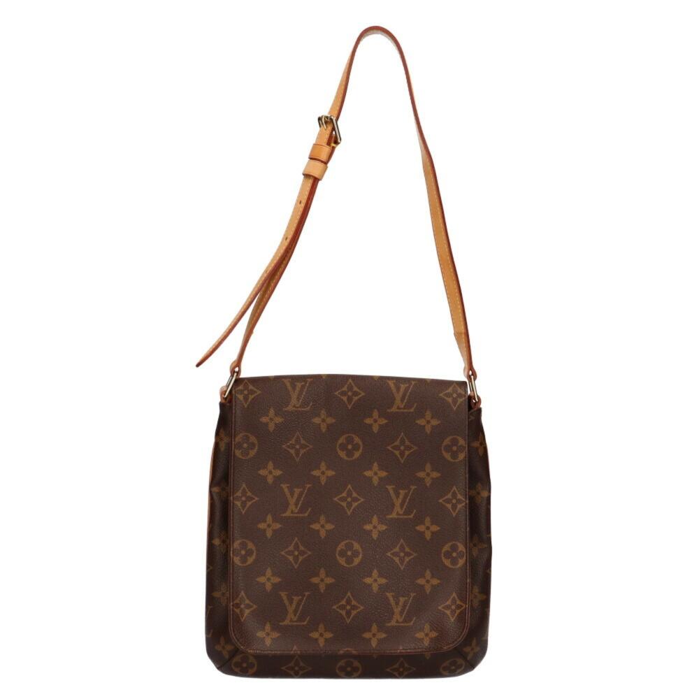 Brown Canvas Louis Vuitton Musette Salsa