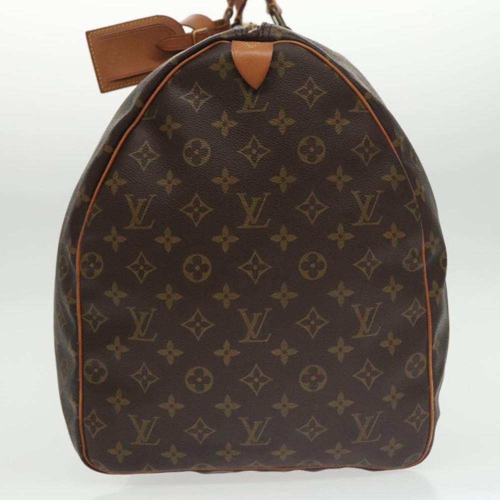 Brown Canvas Louis Vuitton Keepall