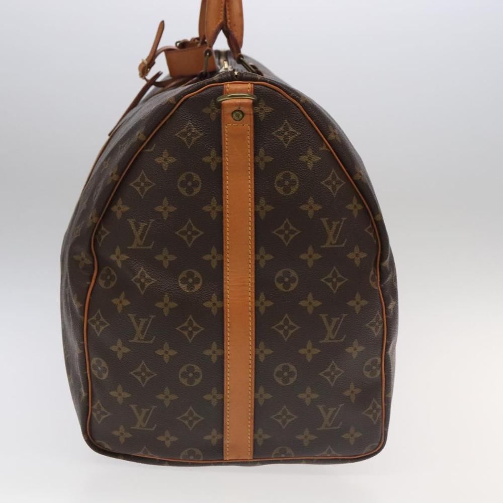 Brown Canvas Louis Vuitton Keepall