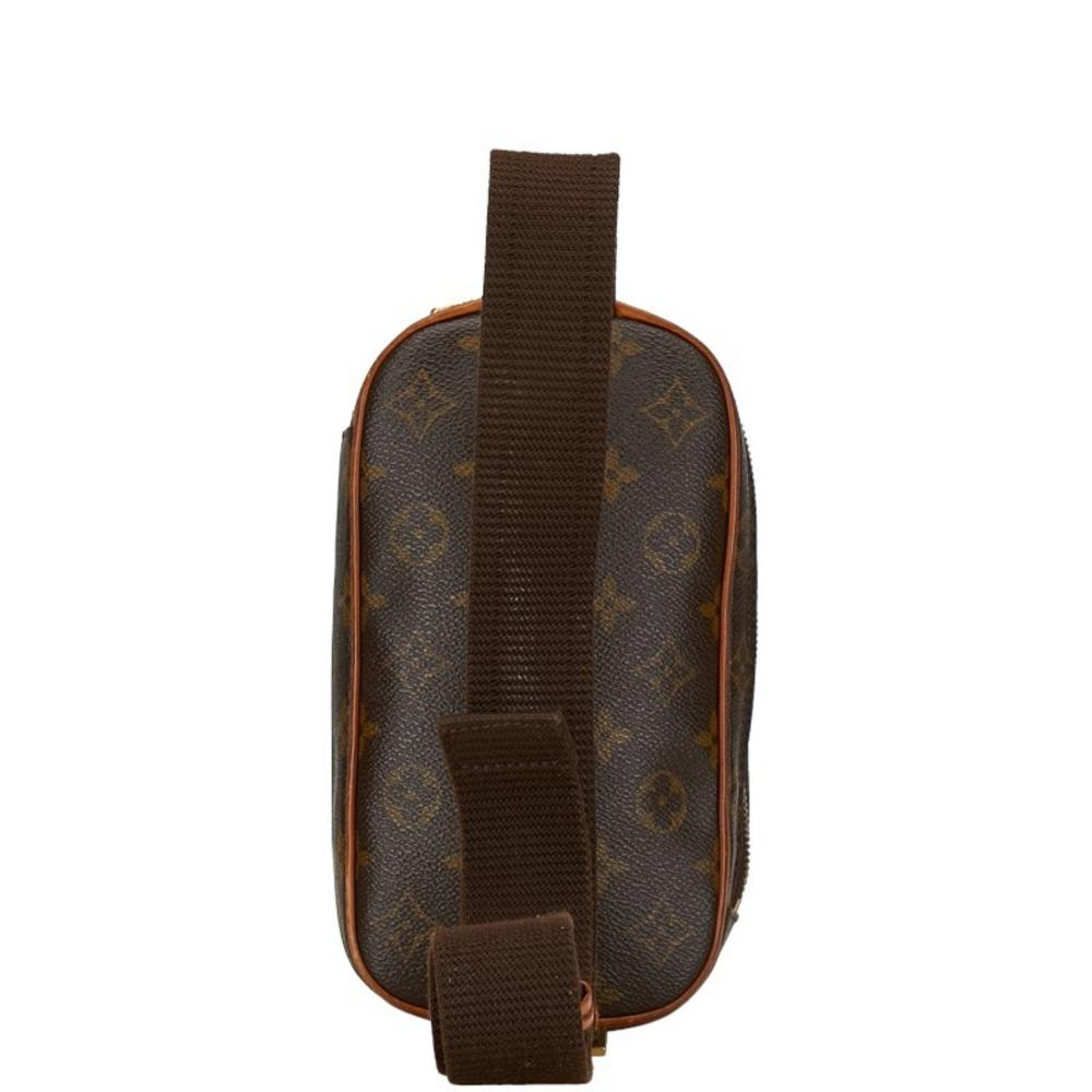 Brown Canvas Louis Vuitton Crossbody Bag