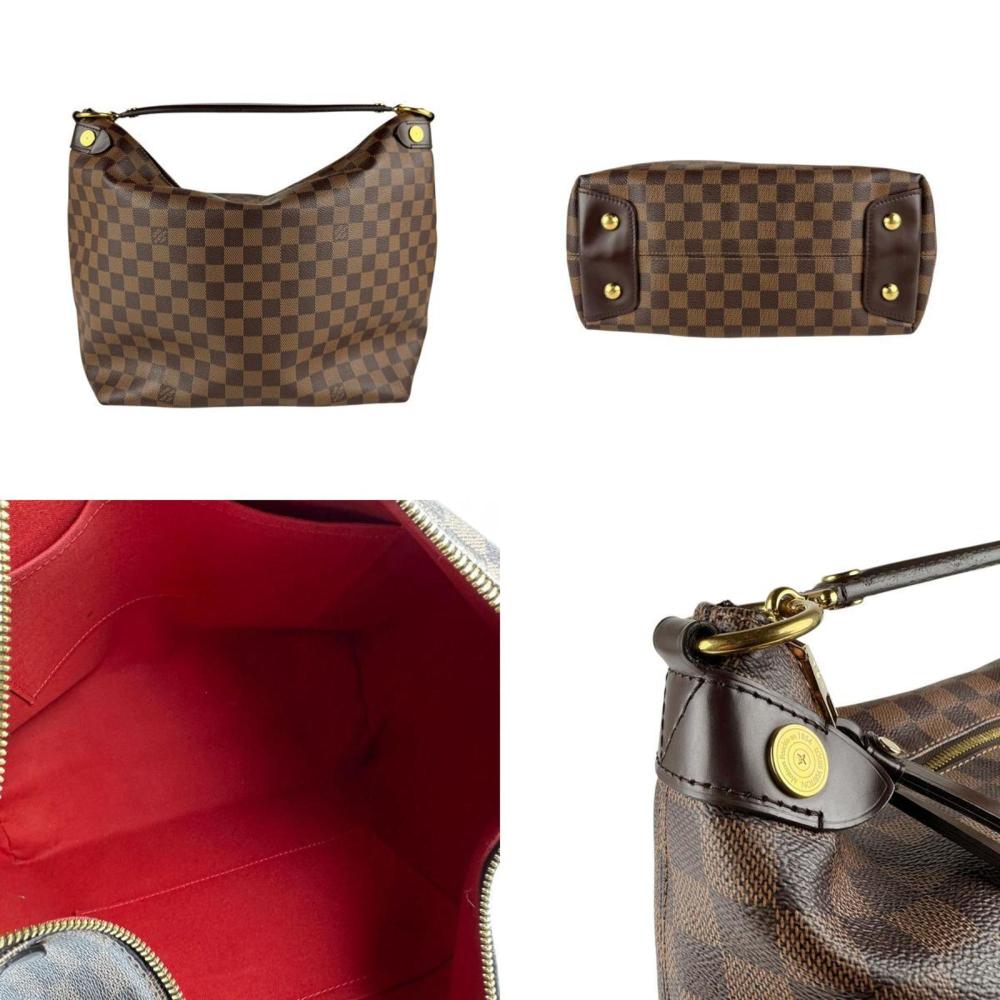 Brown Canvas Louis Vuitton Shoulder Bags