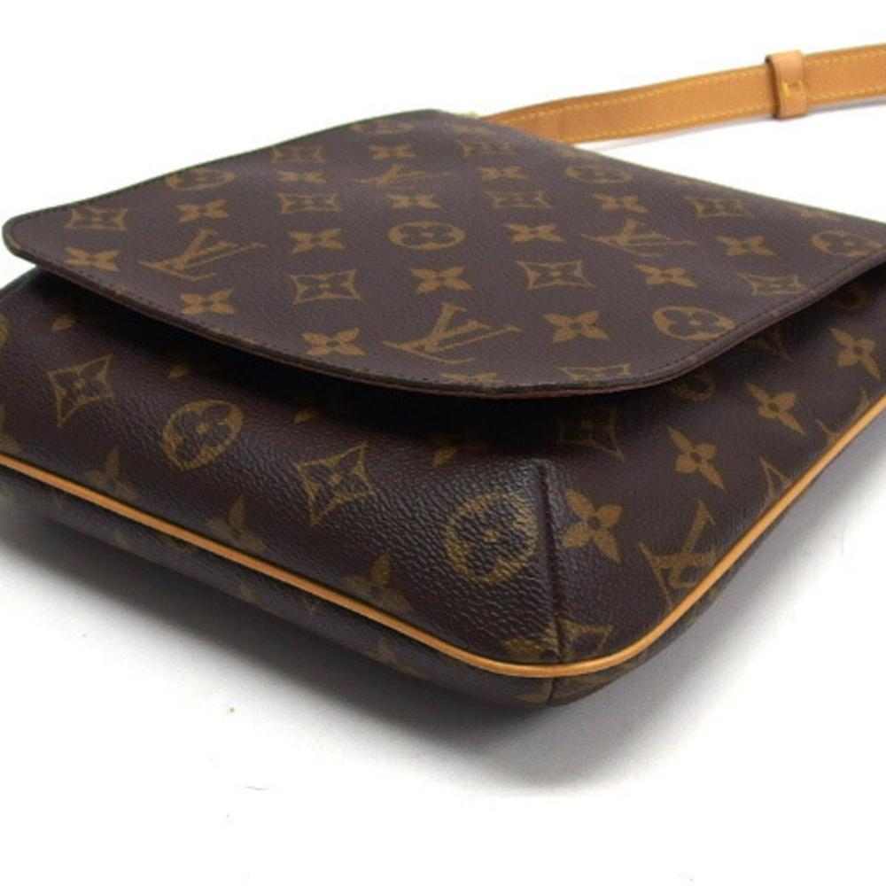 Brown Canvas Louis Vuitton Musette Salsa