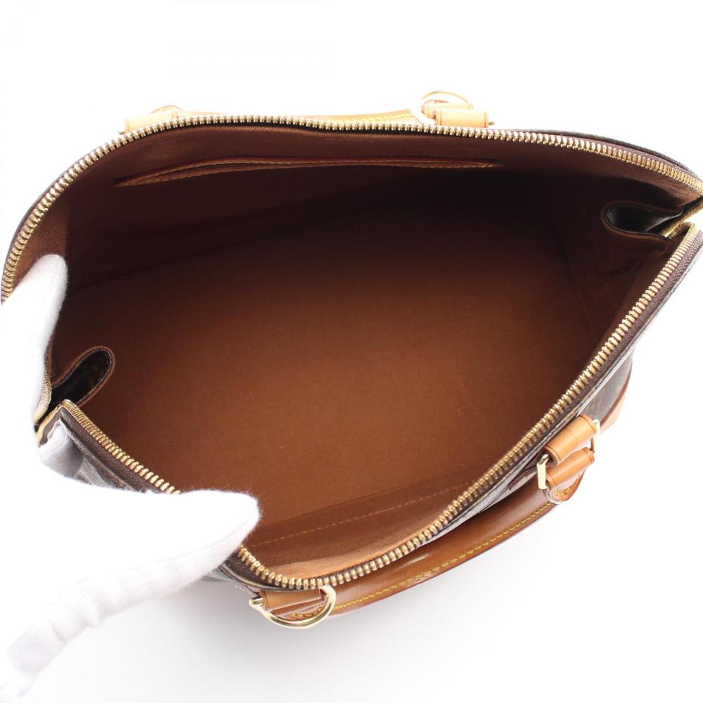 Brown Canvas Louis Vuitton Alma
