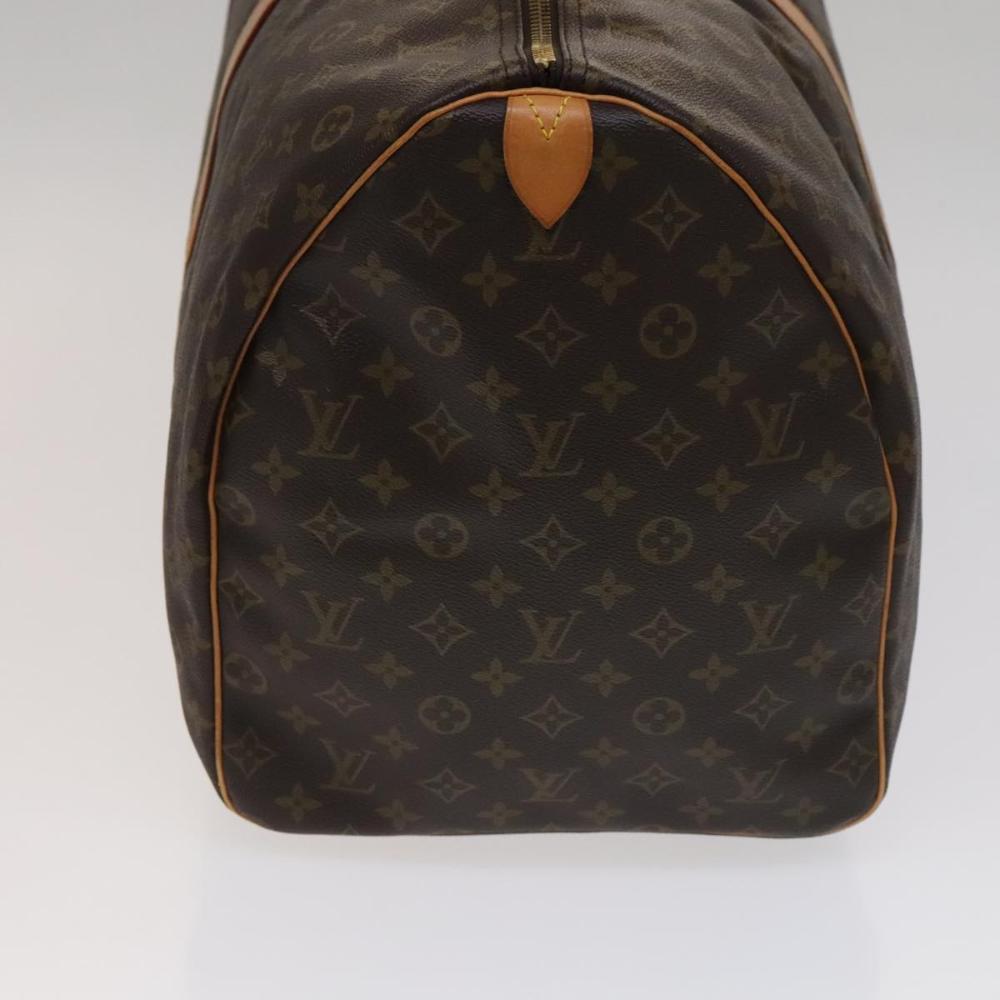 Brown Canvas Louis Vuitton Keepall