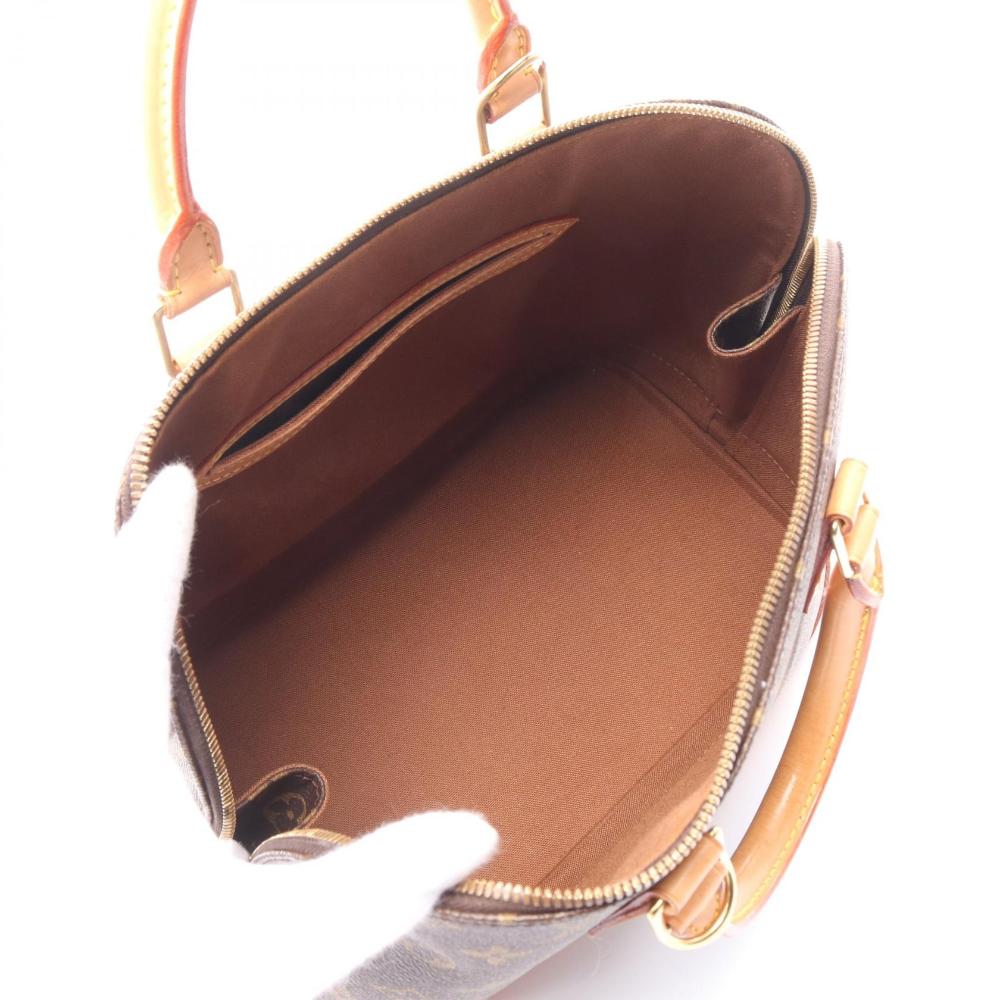 Brown Canvas Louis Vuitton Alma