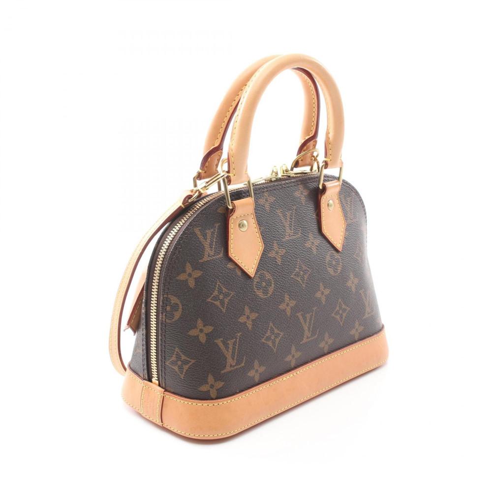 Brown Canvas Louis Vuitton Handbag