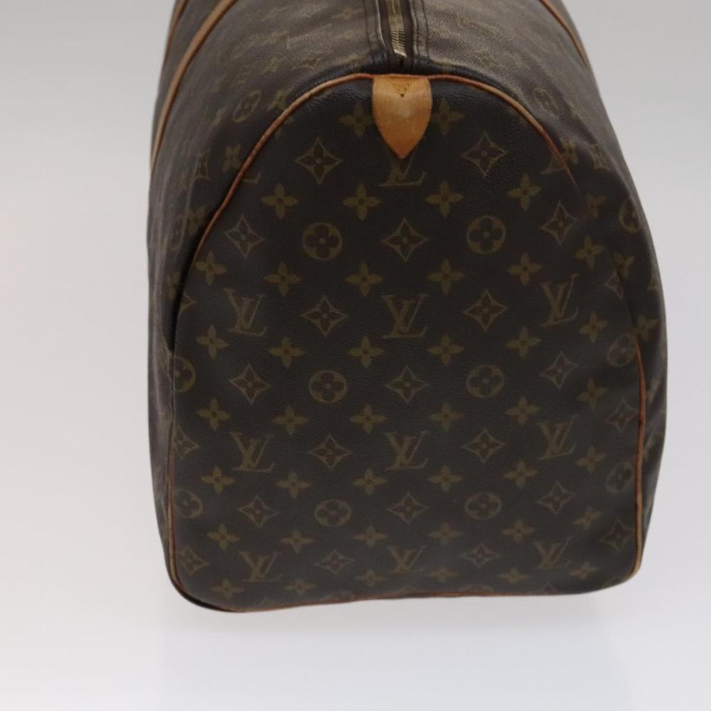 Brown Canvas Louis Vuitton Keepall