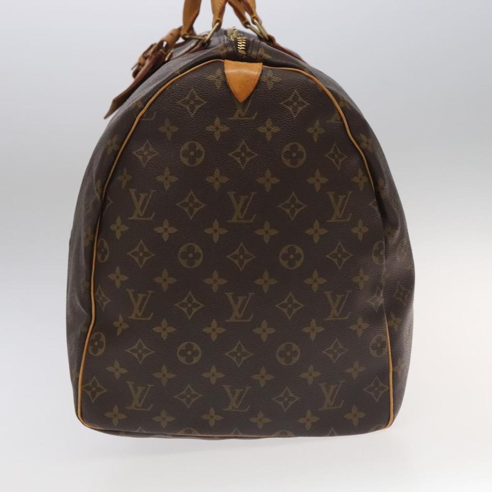 Brown Canvas Louis Vuitton Keepall