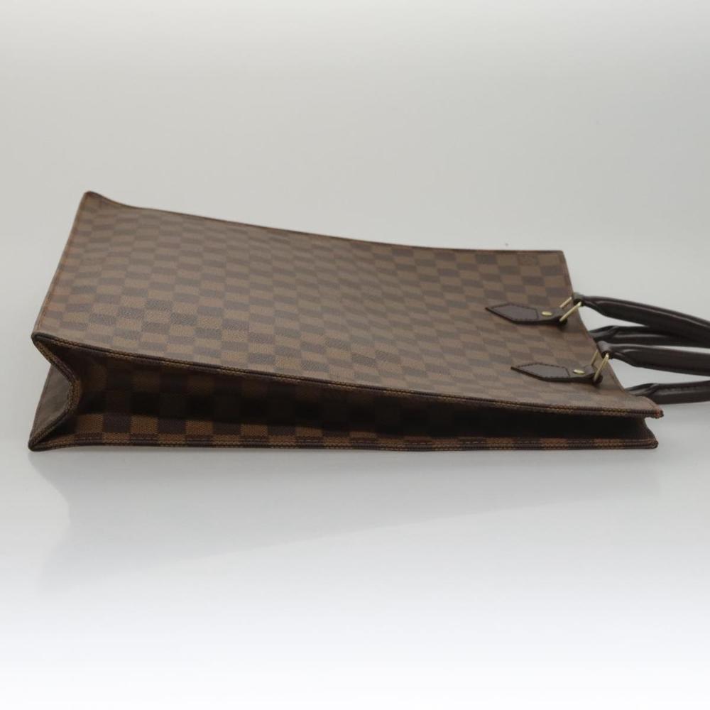 Brown Canvas Louis Vuitton Sac Plat