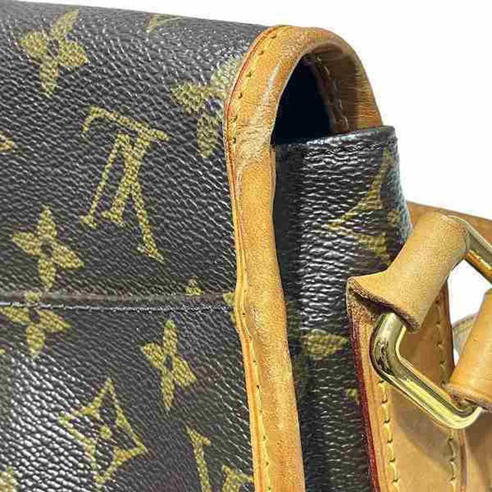 Brown Canvas Louis Vuitton Menilmontant
