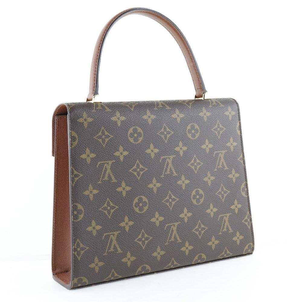 Brown Canvas Louis Vuitton Handbag