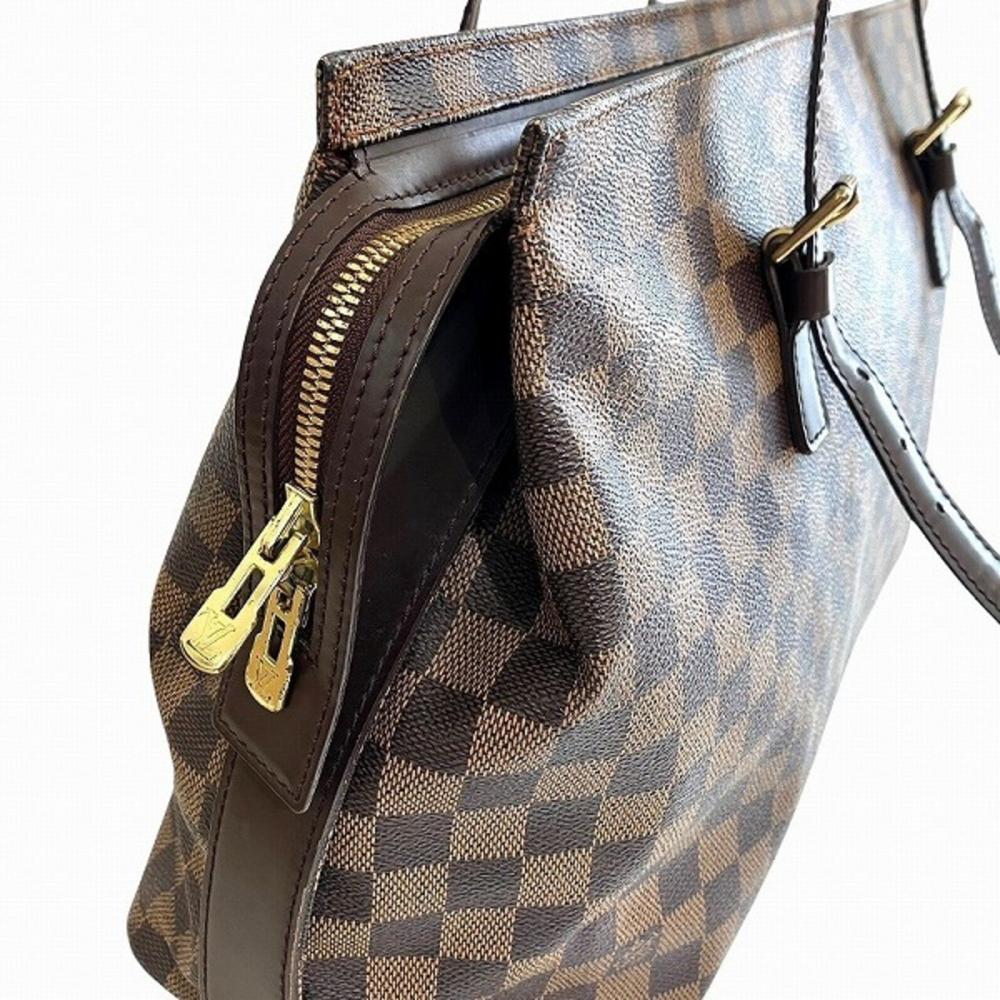 Brown Canvas Louis Vuitton Chelsea