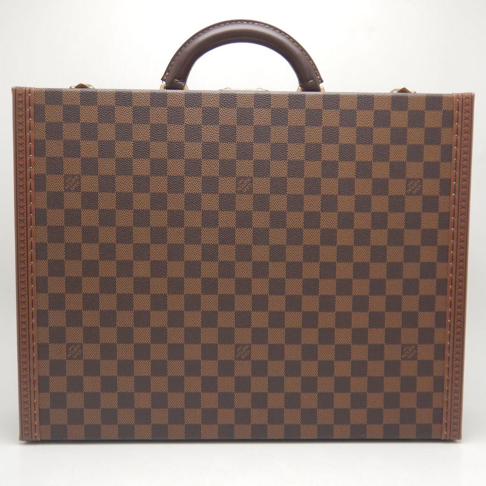 Brown Canvas Louis Vuitton Briefcase