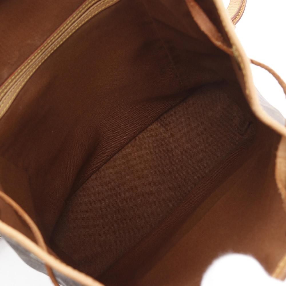 Brown Canvas Louis Vuitton Backpack