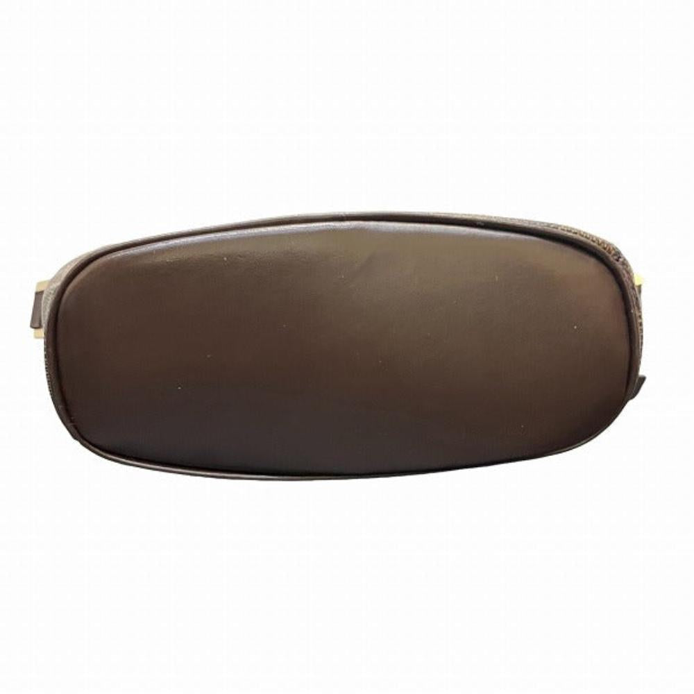 Brown Canvas Louis Vuitton Damier Ebene Ipanema