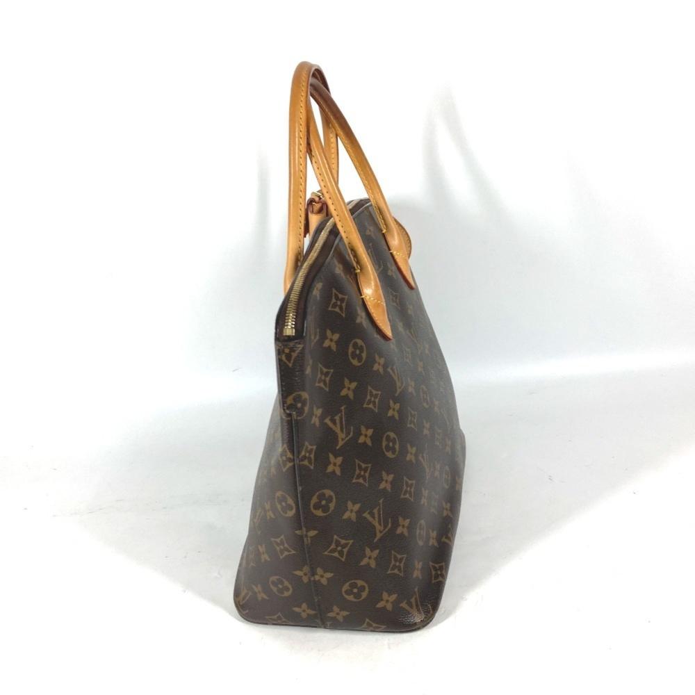 Brown Canvas Louis Vuitton Lockit