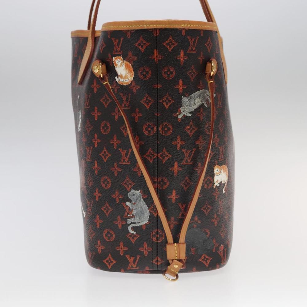 Brown Canvas Louis Vuitton Neverfull