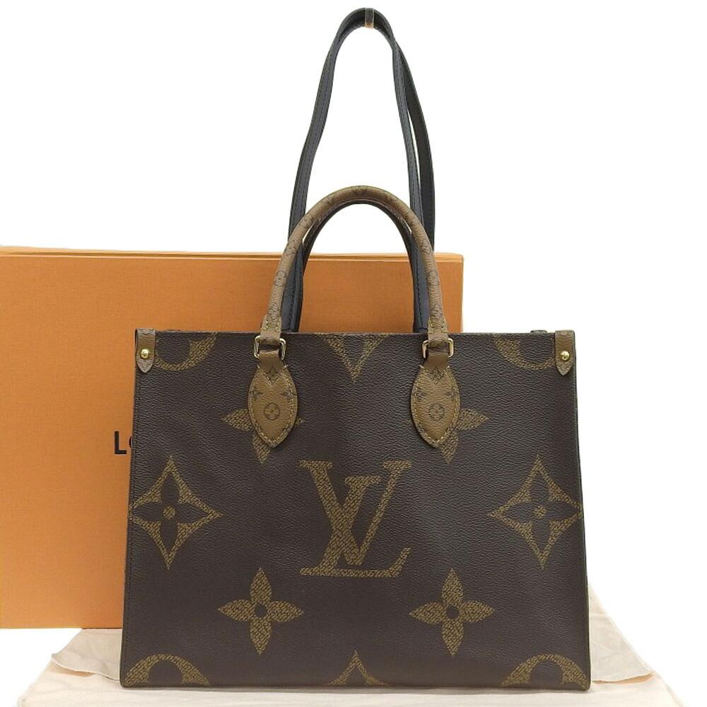Brown Canvas Louis Vuitton Onthego