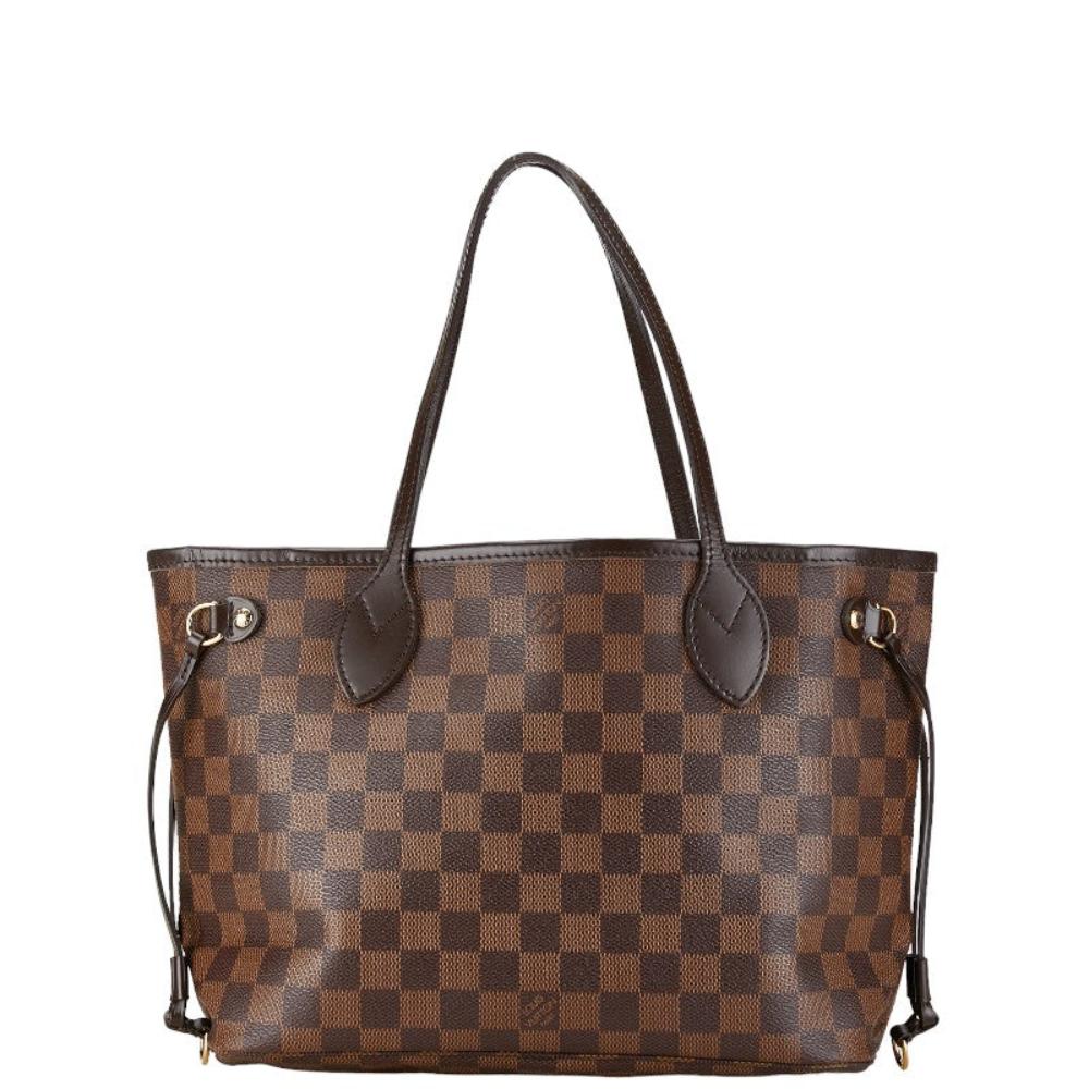 Brown Canvas Louis Vuitton Neverfull