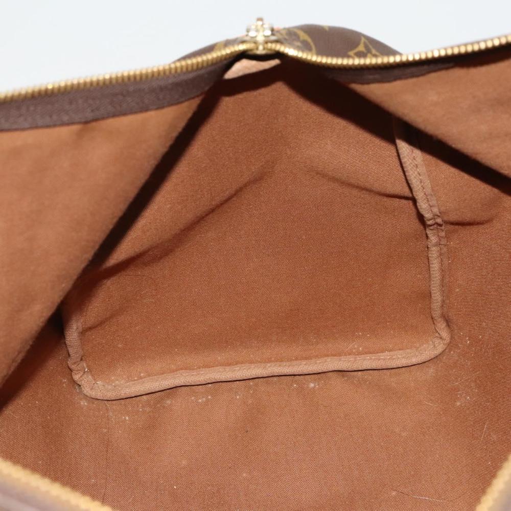 Brown Canvas Louis Vuitton Keepall