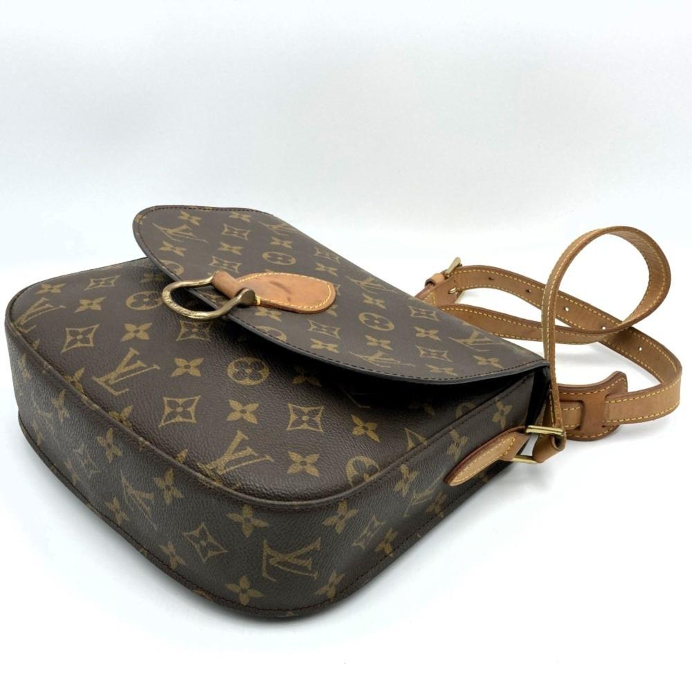 Brown Canvas Louis Vuitton Saint Cloud
