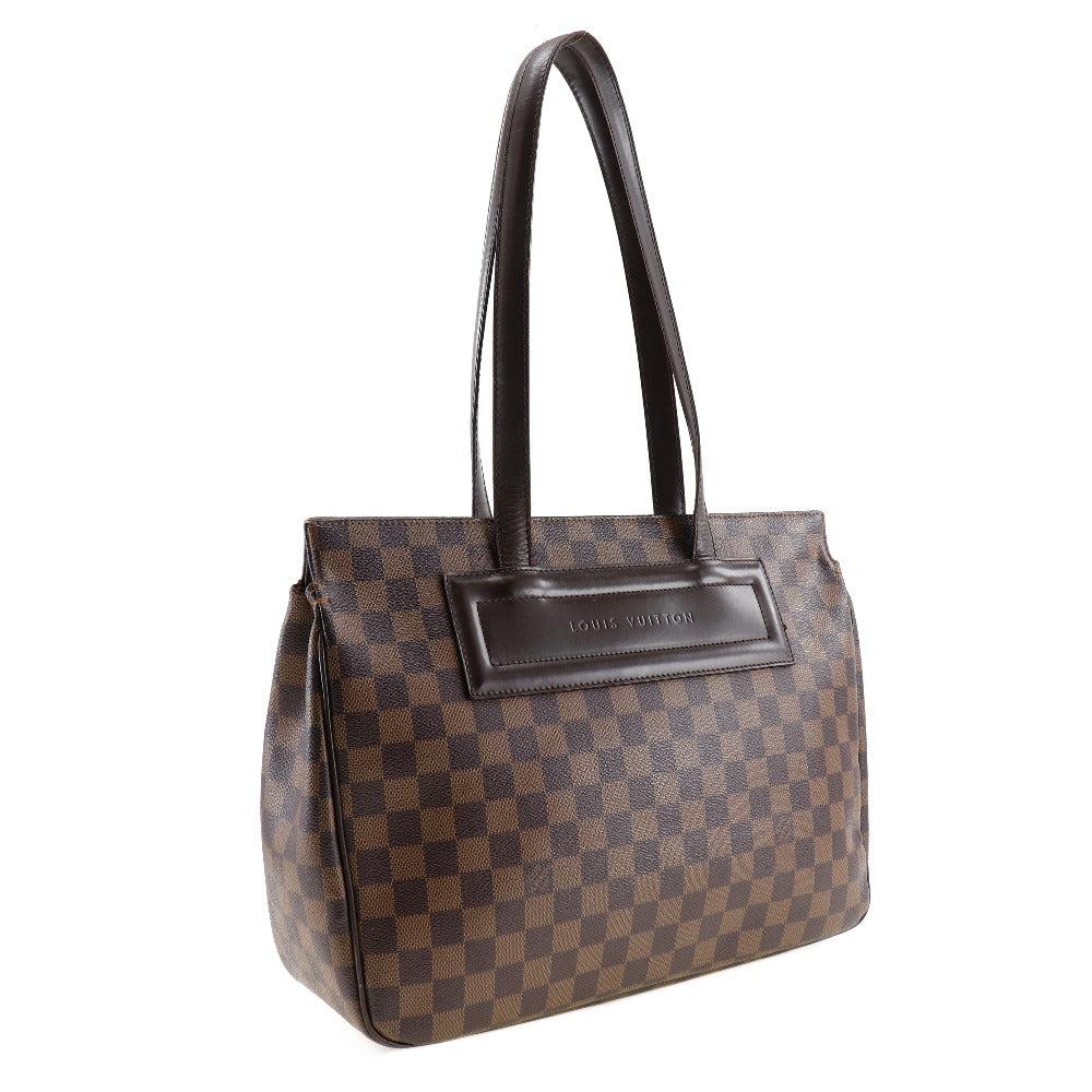 Brown Canvas Louis Vuitton Parioli