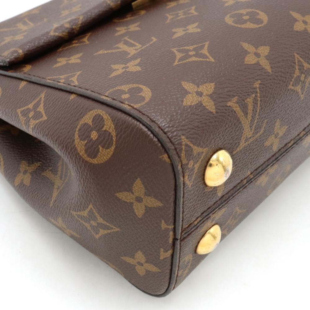 Brown Canvas Louis Vuitton Cluny