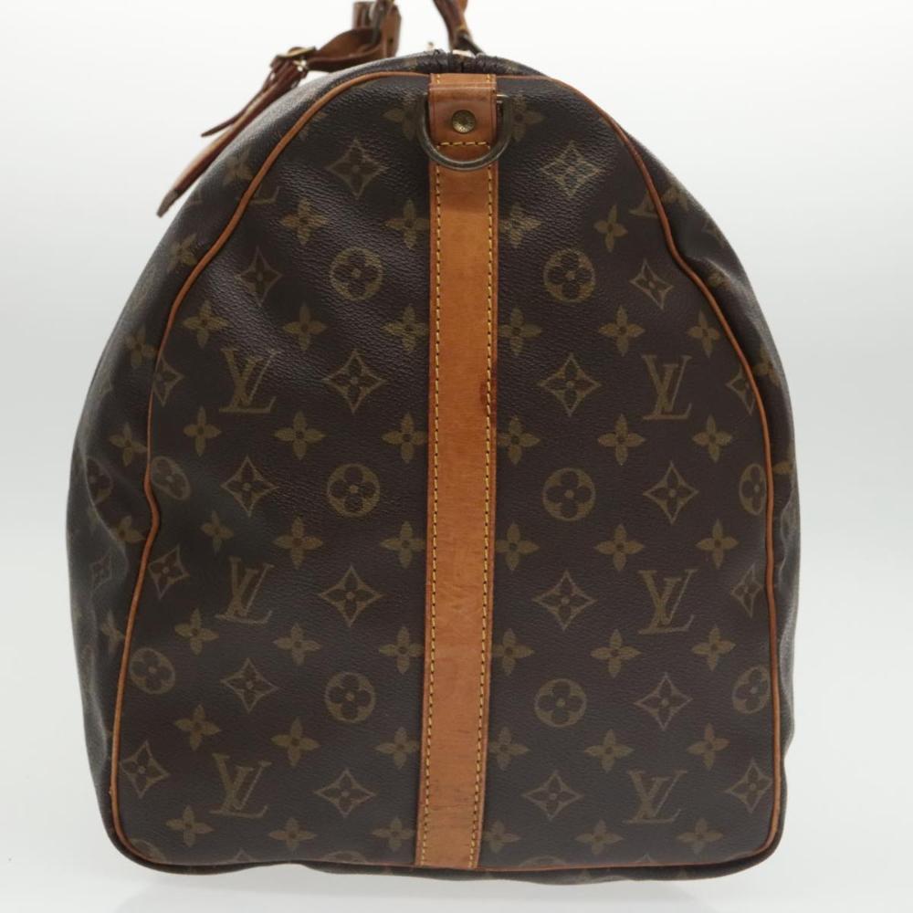 Brown Canvas Louis Vuitton Keepall