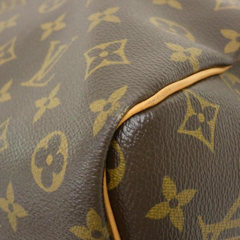 Brown Canvas Louis Vuitton Keepall