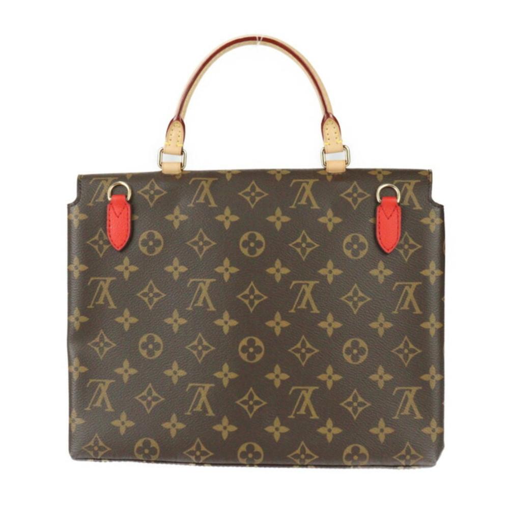 Brown Canvas Louis Vuitton Handbag