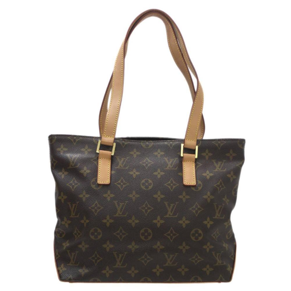 Brown Canvas Louis Vuitton Cabas
