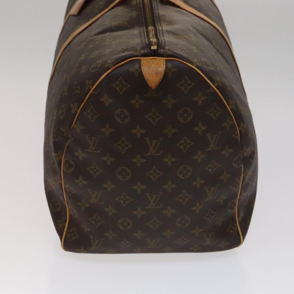 Brown Canvas Louis Vuitton Keepall