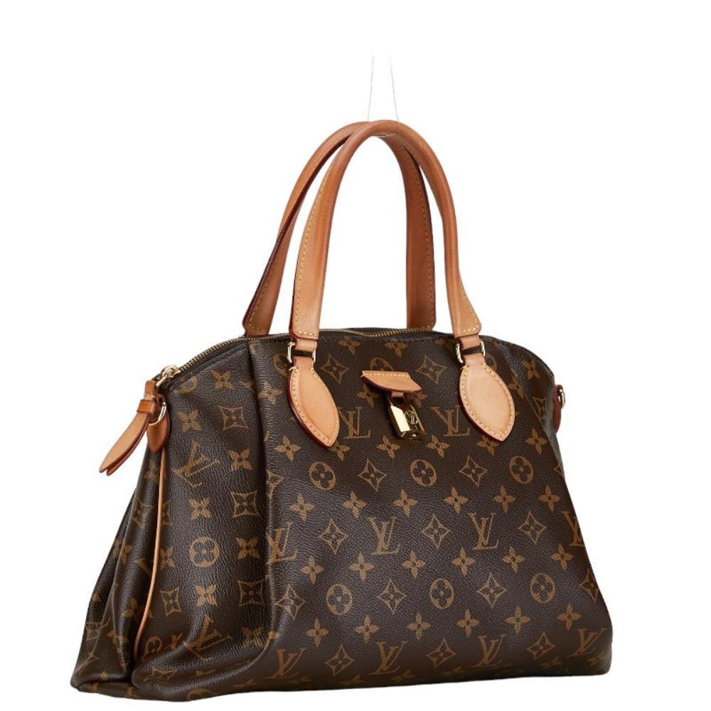 Brown Canvas Louis Vuitton Handbag