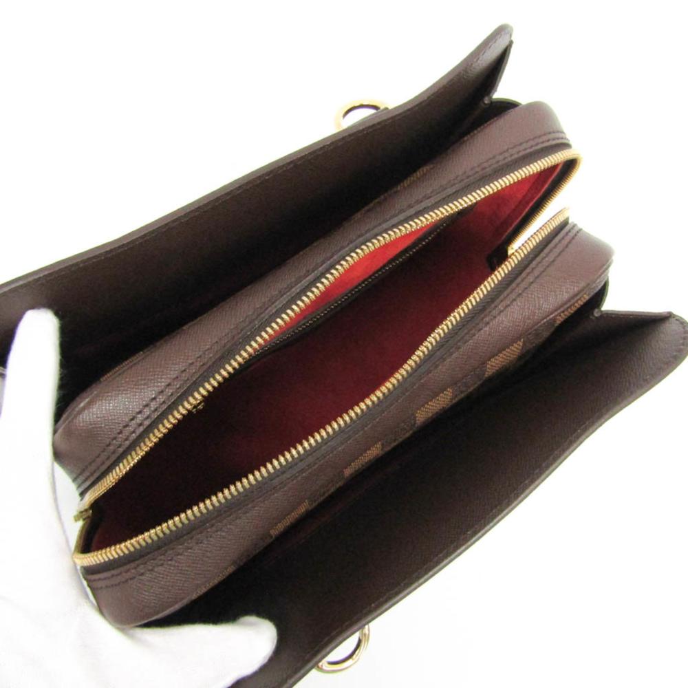 Brown Canvas Louis Vuitton Handbag