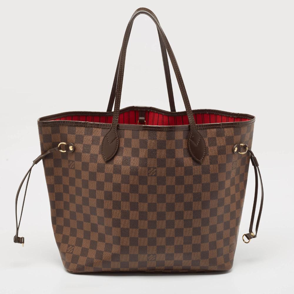 Brown Canvas Louis Vuitton Neverfull