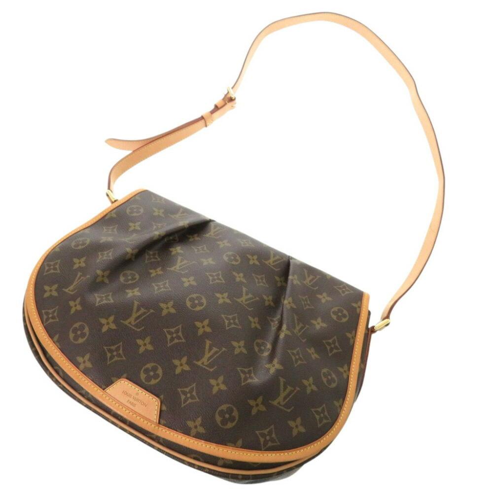 Brown Canvas Louis Vuitton Menilmontant