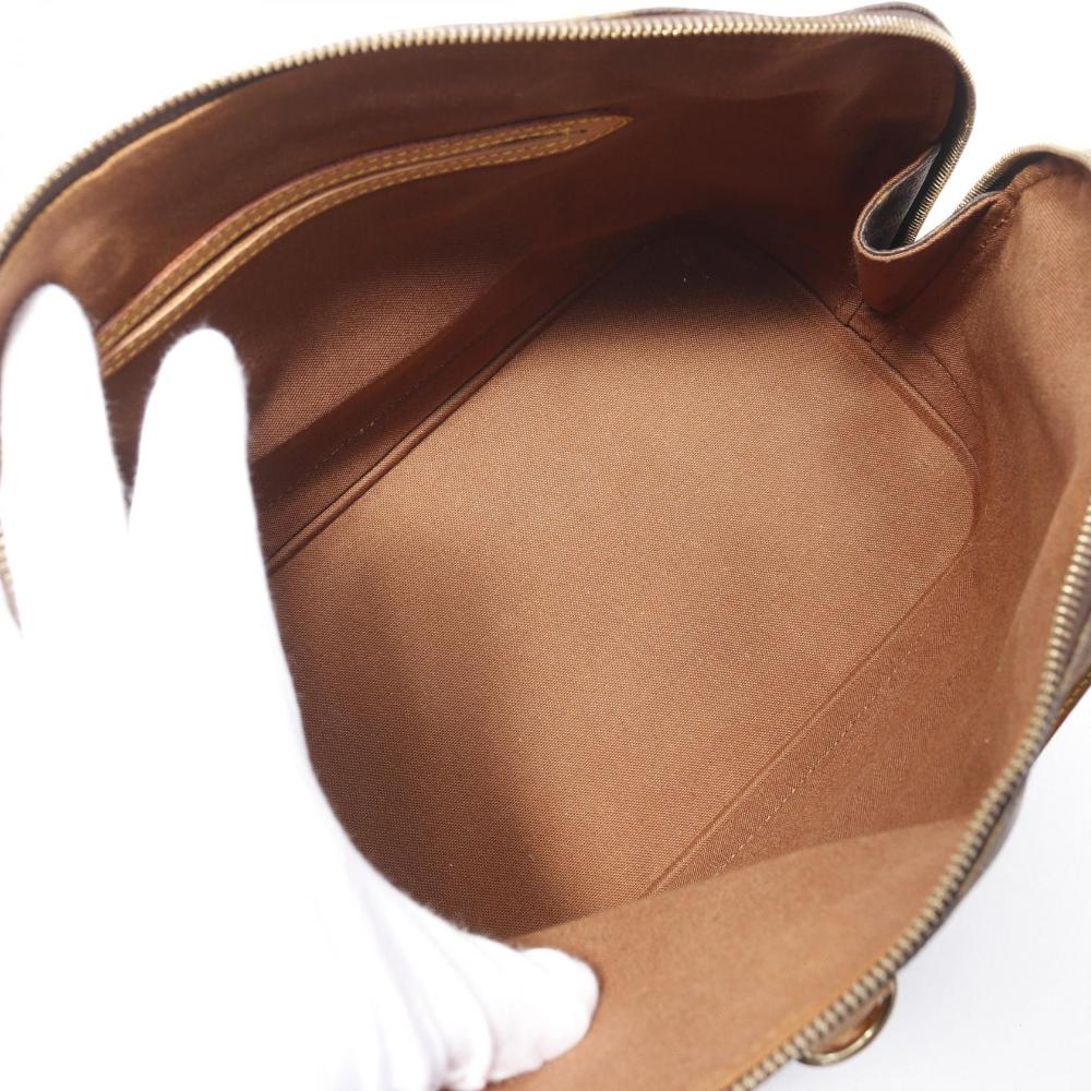 Brown Canvas Louis Vuitton Alma