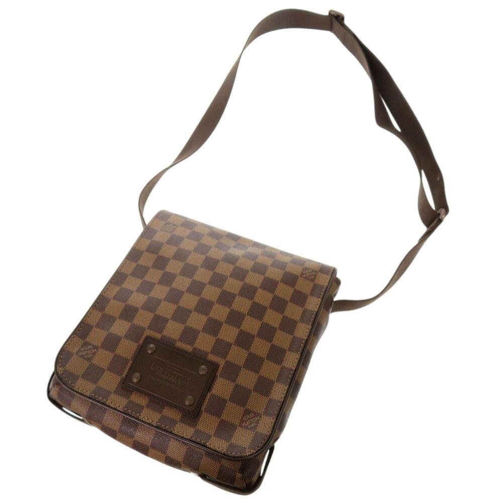 Brown Canvas Louis Vuitton Brooklyn