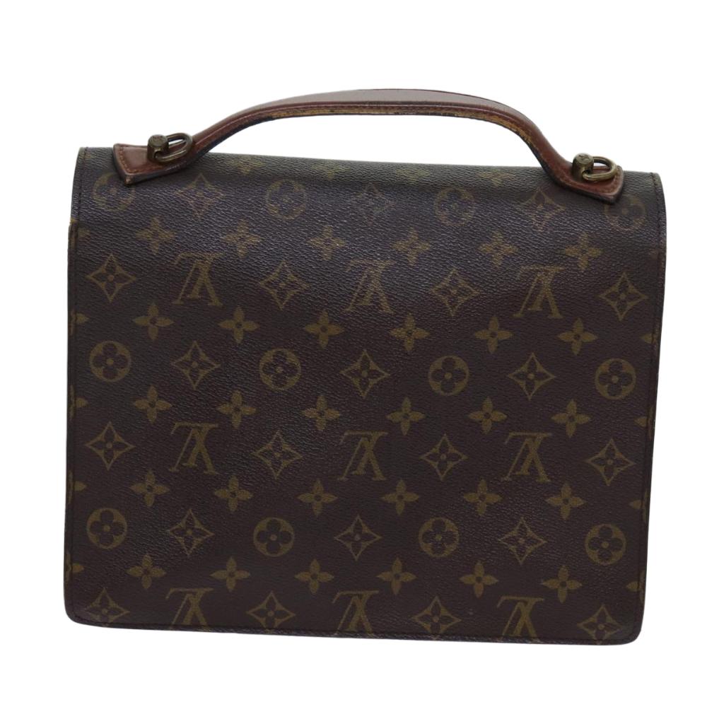 Brown Canvas Louis Vuitton Handbag