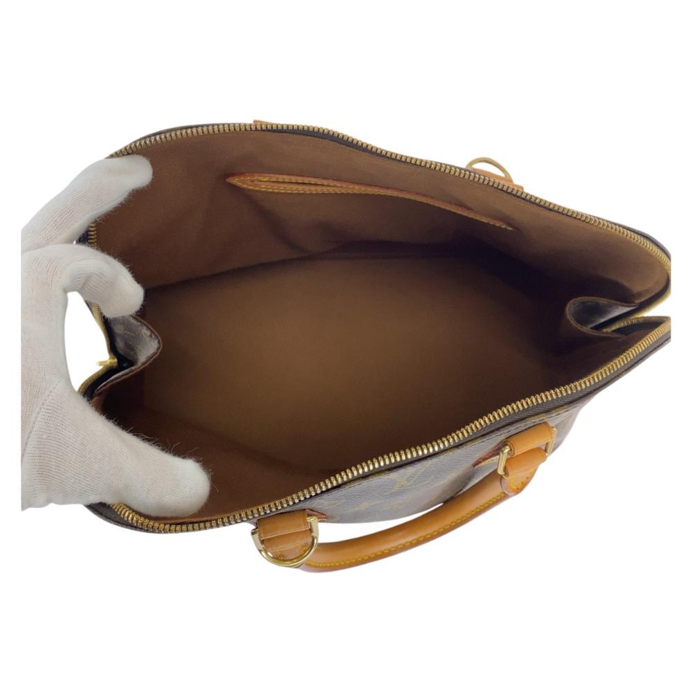 Brown Canvas Louis Vuitton Alma