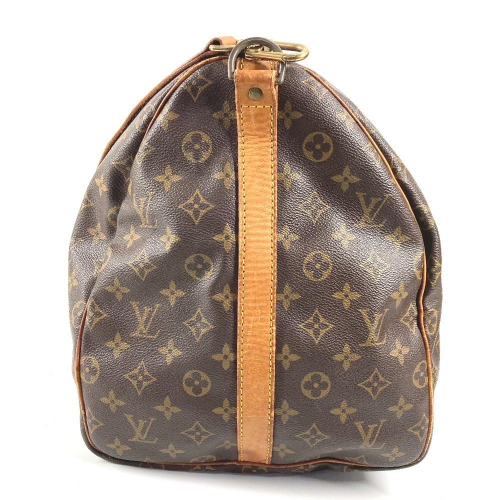 Brown Canvas Louis Vuitton Keepall