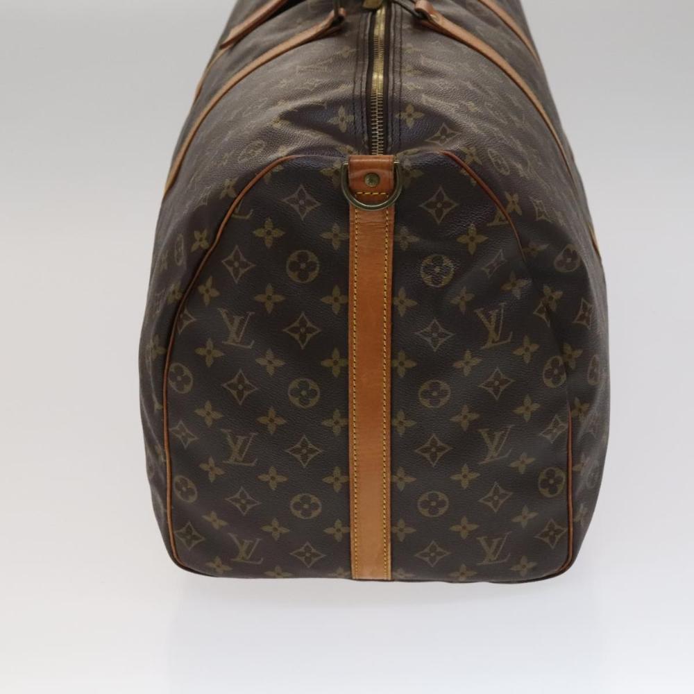 Brown Canvas Louis Vuitton Keepall
