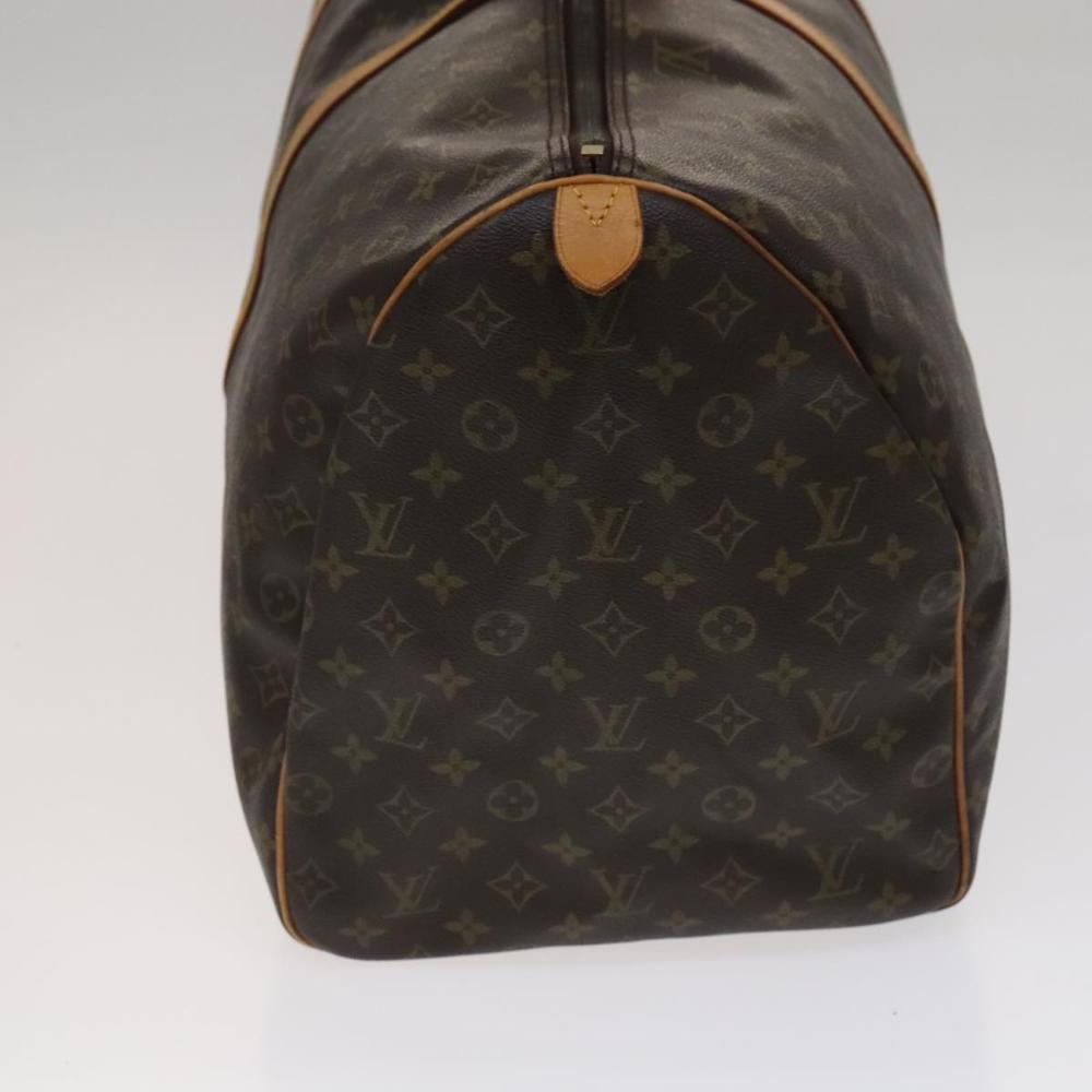 Brown Canvas Louis Vuitton Keepall