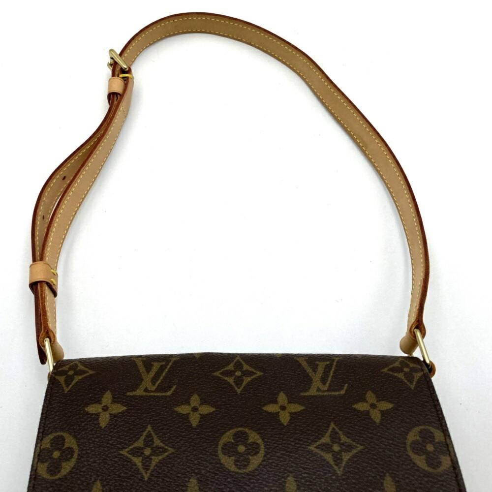 Brown Canvas Louis Vuitton Musette Salsa