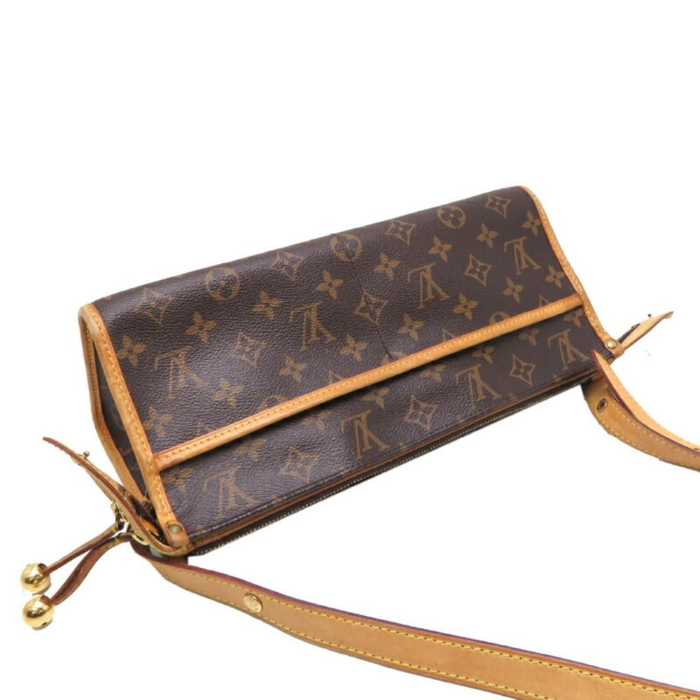Brown Canvas Louis Vuitton Popincourt