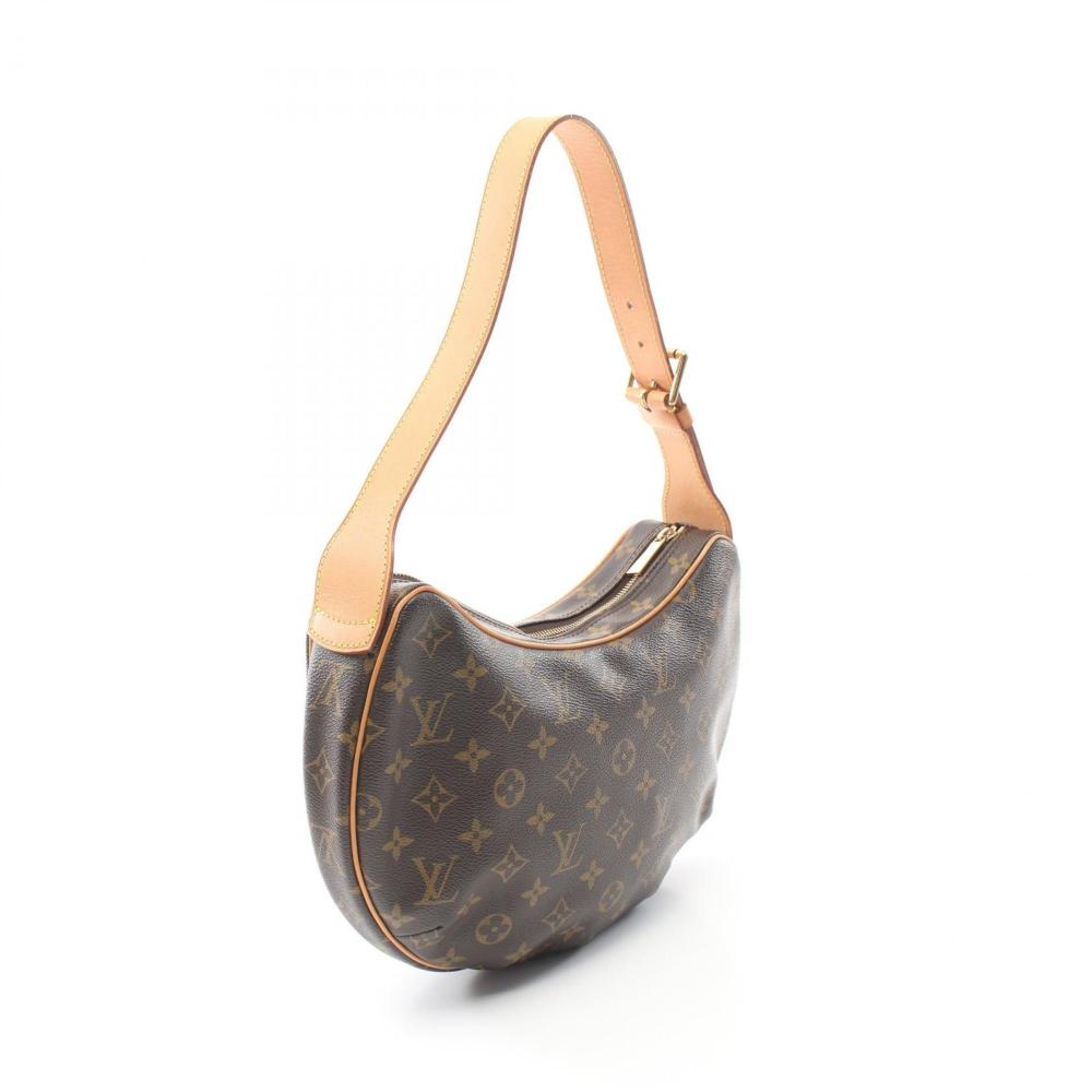 Brown Canvas Louis Vuitton Croissant
