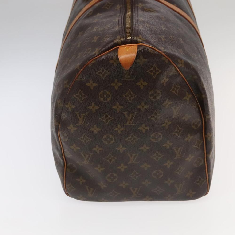 Brown Canvas Louis Vuitton Keepall