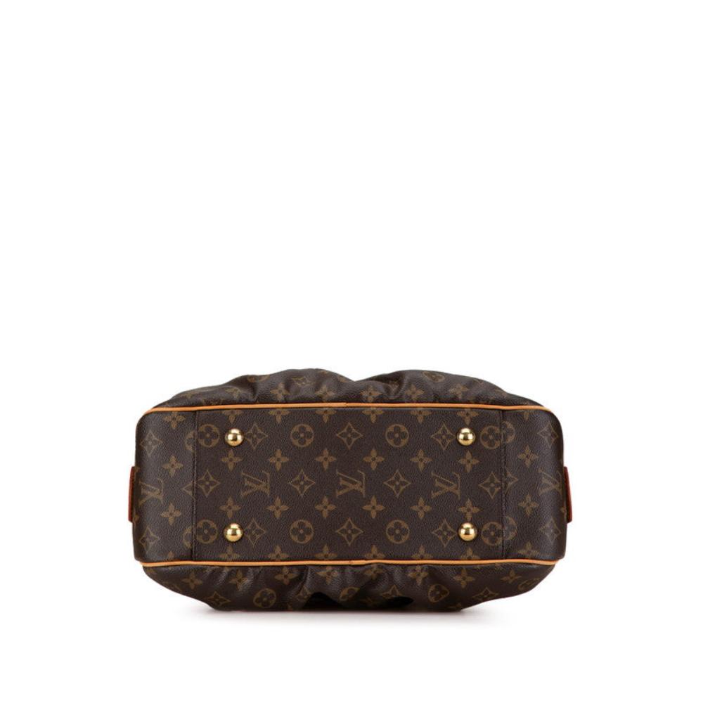 Brown Canvas Louis Vuitton Handbag